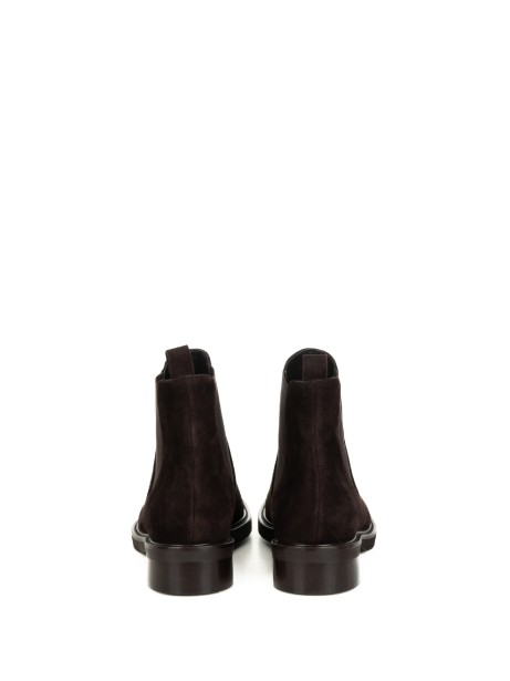 Women's Dark Brown Suede Beatles