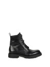 Men's Black Leather Walking Shoe