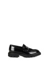 Women's Black Leather Moccasin