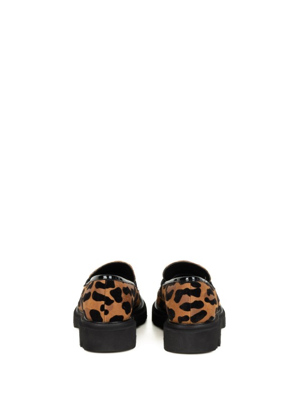 Women's Leopard Moccasin
