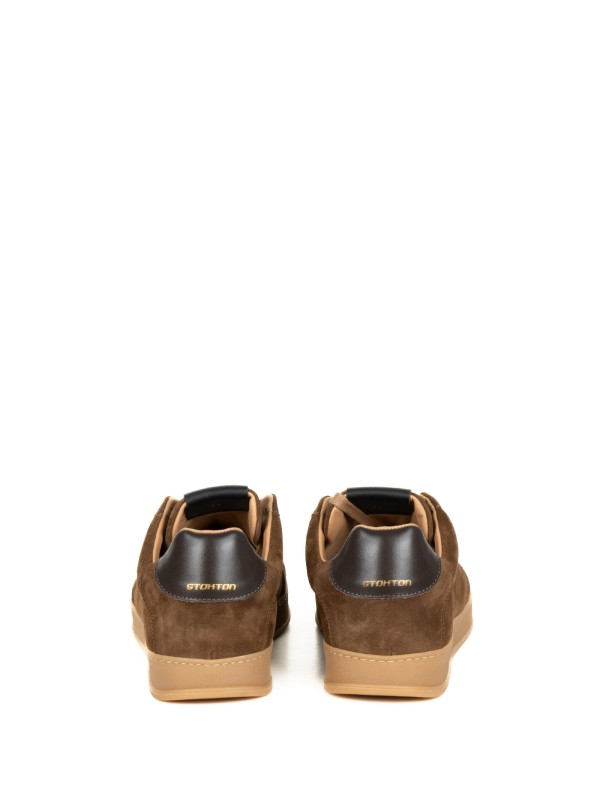 Men's Sneakers in Brown Suede