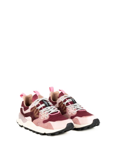 Sneaker Yamano 3 rosa marrone donna 2