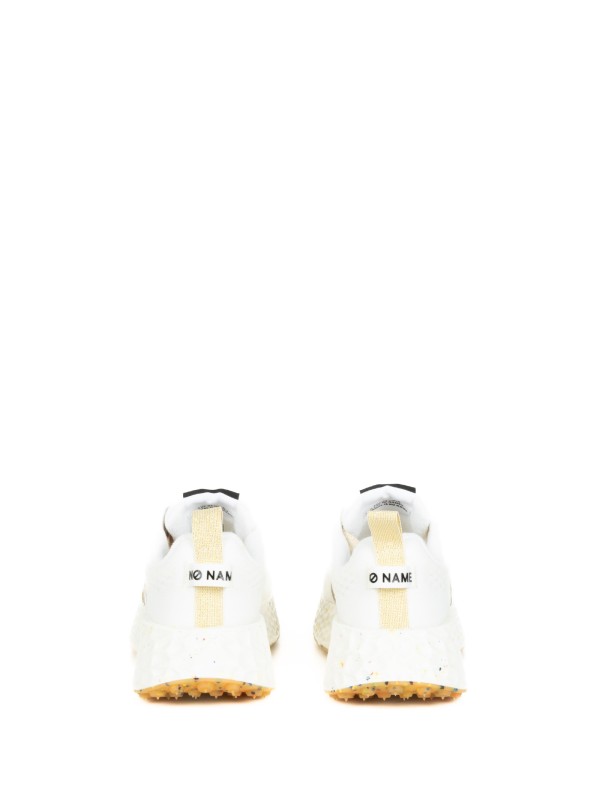 Sneaker donna bianco oro