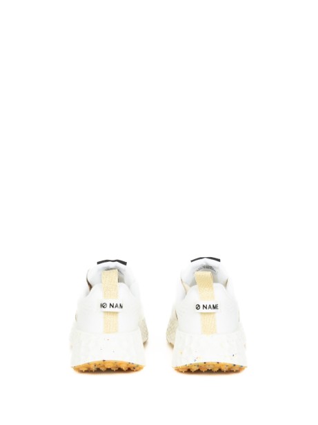 Sneaker donna bianco oro