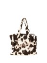 Borsa a mano Colette Teddy in sherpa muccato