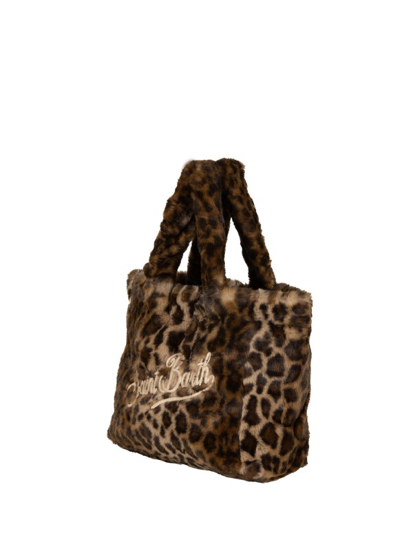 Borsa a mano Colette Soft leopardato