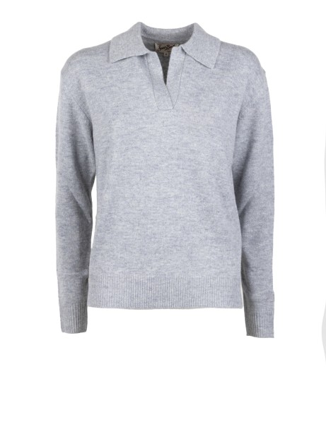 Maglione da donna Eze con collo polo