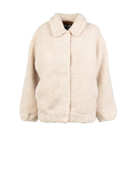 Bomber Jeanne in teddy