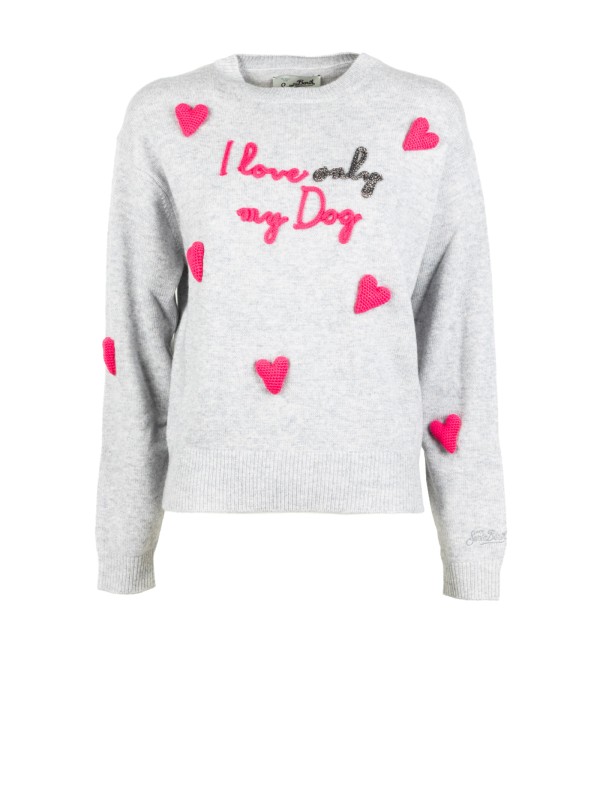 Maglia girocollo donna Dog Only Maglia girocollo donna Dog Only