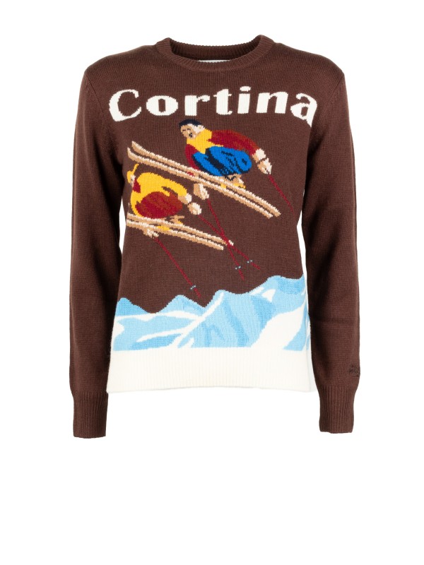 Women's Crew Neck Sweater Cortina