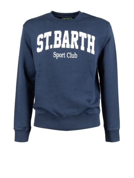 Men's Crew Neck Sweater Blue