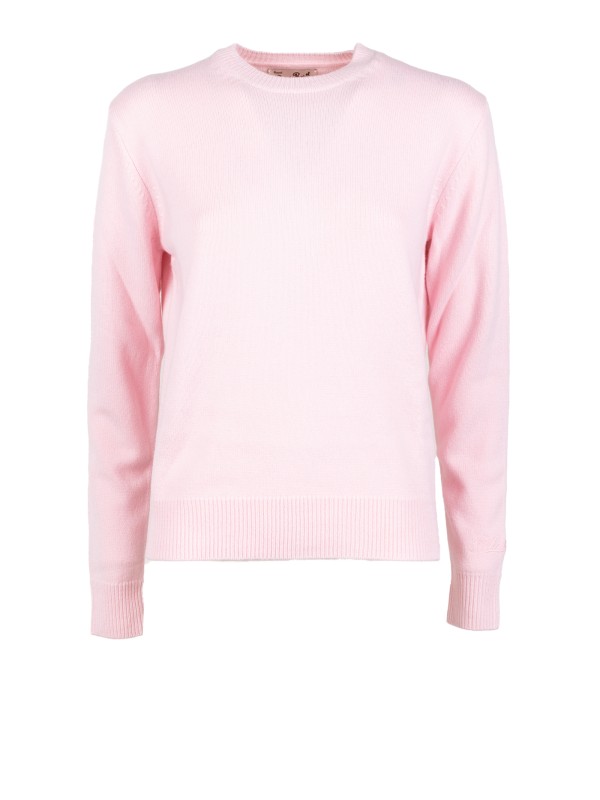 Maglia girocollo donna rosa Maglia girocollo donna rosa