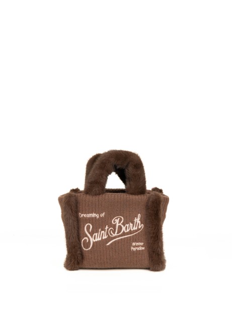 Borsa morbida a mano Vanity Mini shearling Borsa morbida a mano Vanity Mini shearling