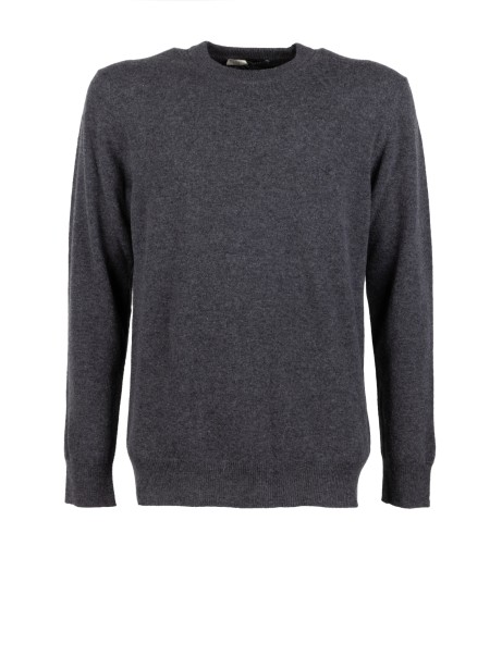 Maglia girocollo grafite uomo