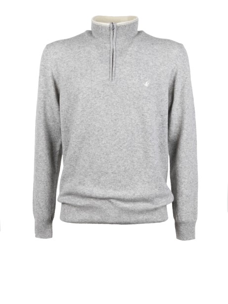 Maglia dolcevita uomo grigio