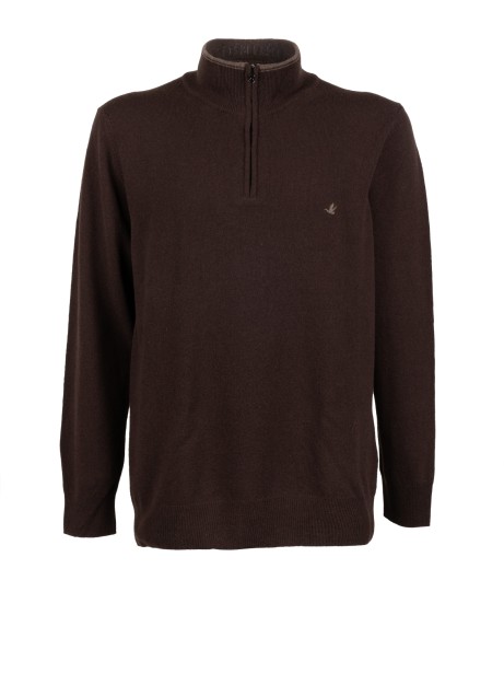 Maglia dolcevita uomo ebano