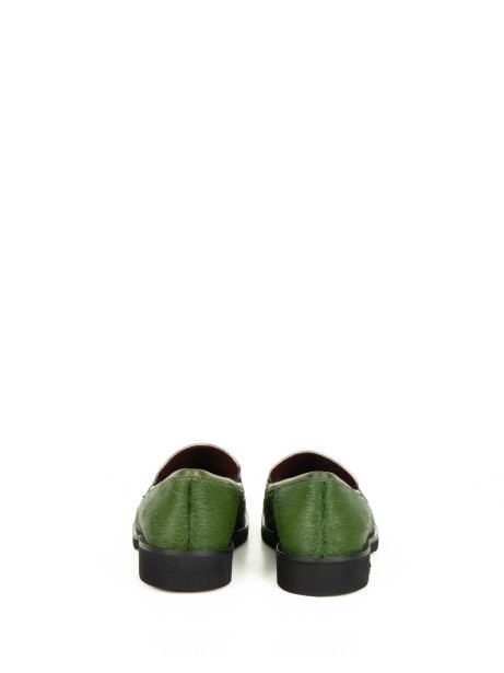 Green Pony Moccasin with Clamp