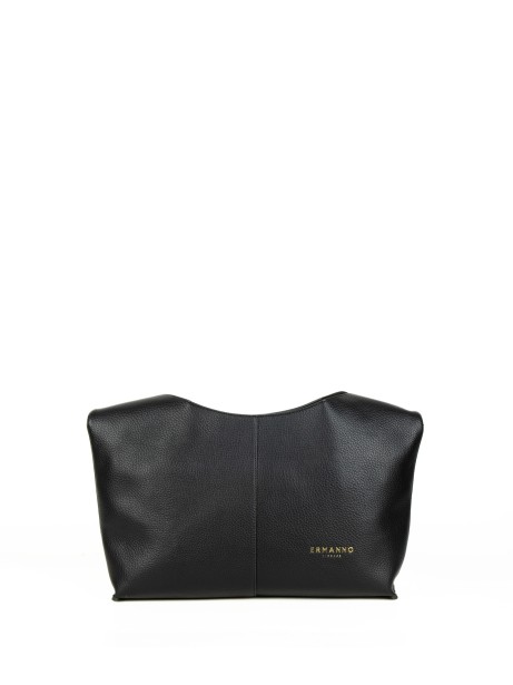 Borsa a spalla Veronica nera in pelle