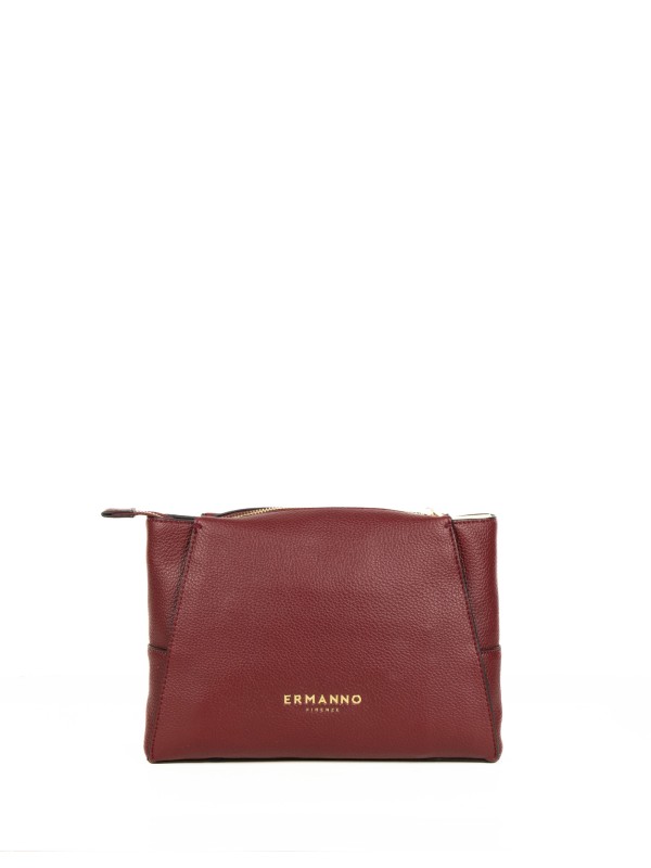 Borsa a tracolla Victoria vinaccia in pelle