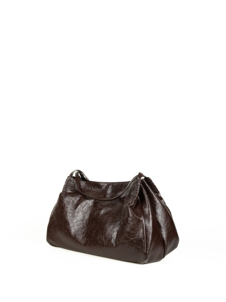 Borsa shopping bag testa di moro in pelle large 2