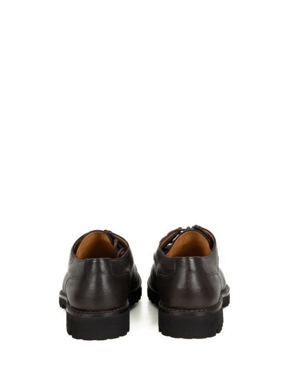 Derby in pelle marrone