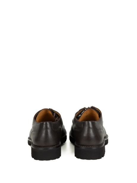 Derby in pelle marrone