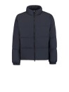 Piumino blu navy uomo con zip