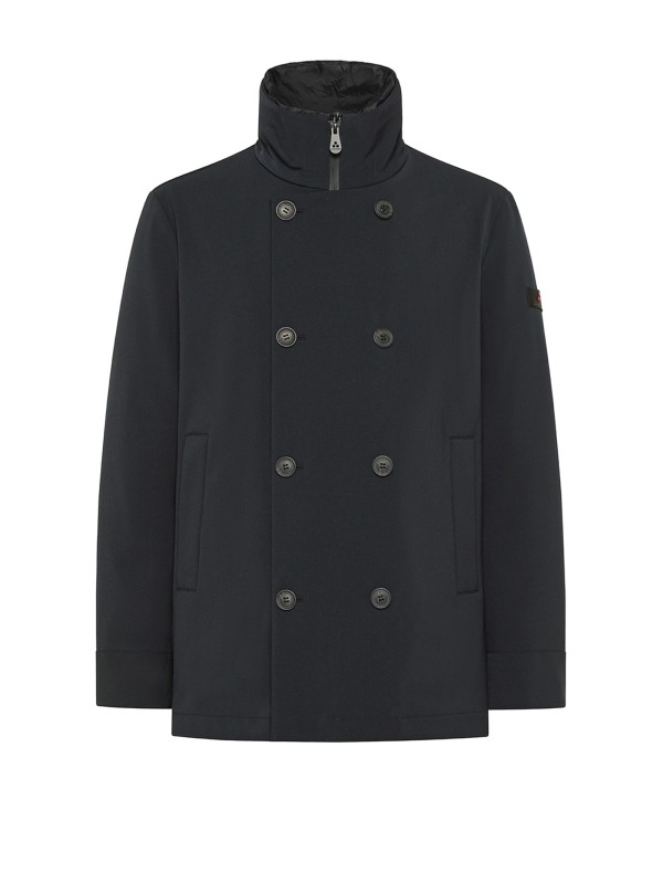 Giacca doppiopetto blu uomo