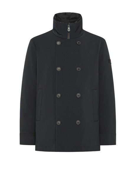 Giacca doppiopetto blu uomo