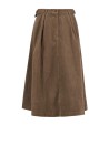 Brown Long Skirt