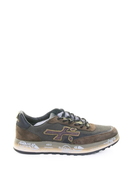 Sneaker Nous 7731 uomo verde militare