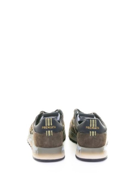 Sneaker Nous 7731 uomo verde militare