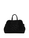 Park Avenue Black Suede Bag