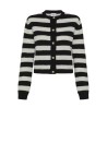 Cardigan donna a righe