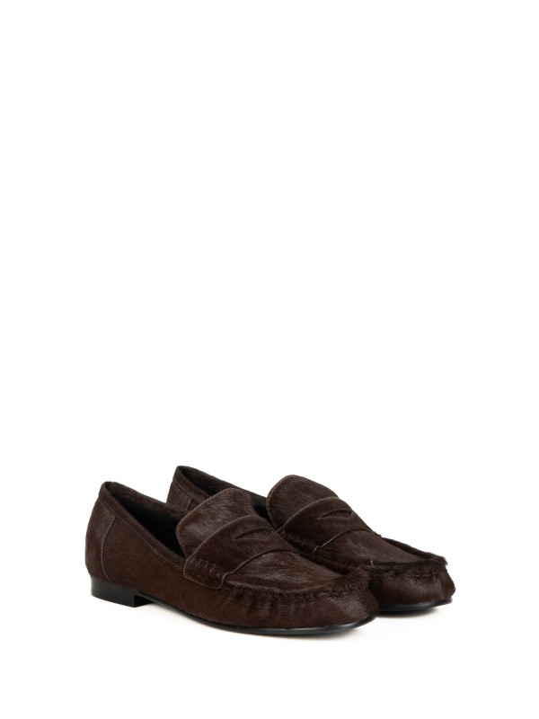 Brown Suede Moccasin