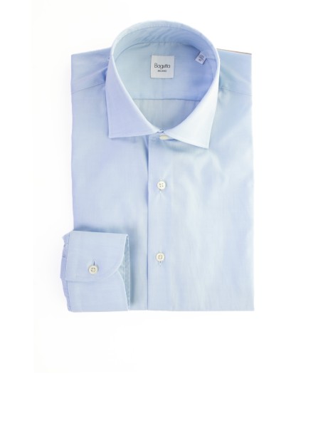 Camicia celeste uomo