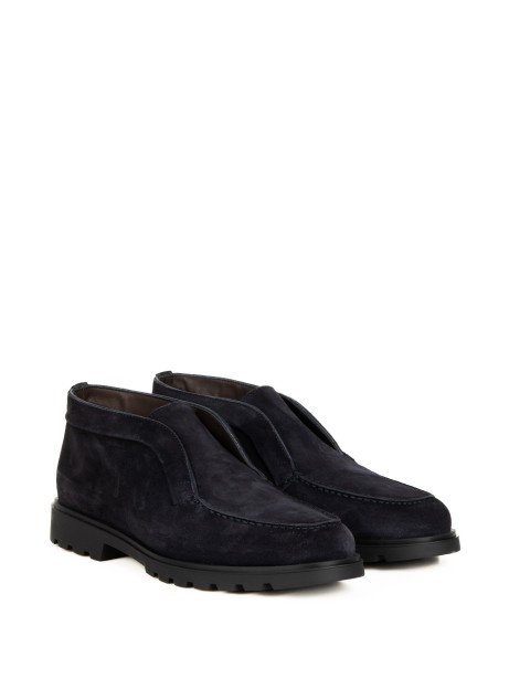 Suede slip-on moccasin 2