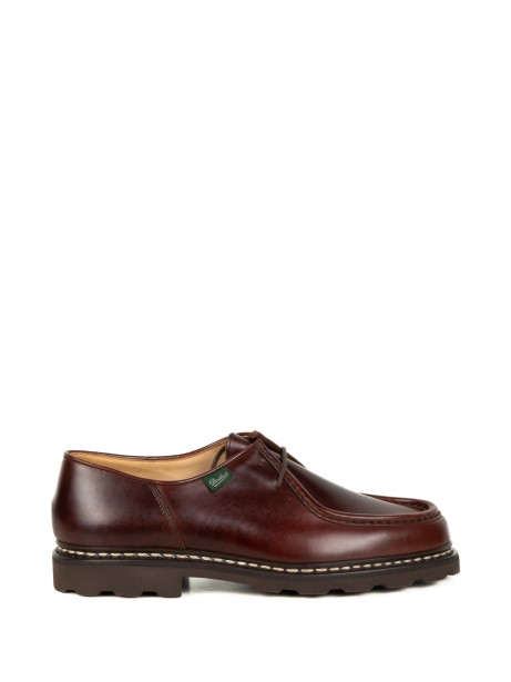 Derby marrone in pelle