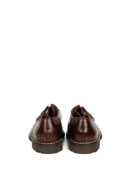 Derby marrone in pelle