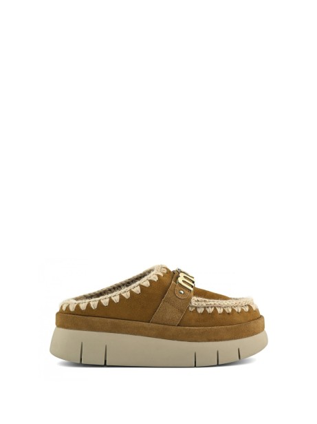 Sabot in suede con bordo bounce