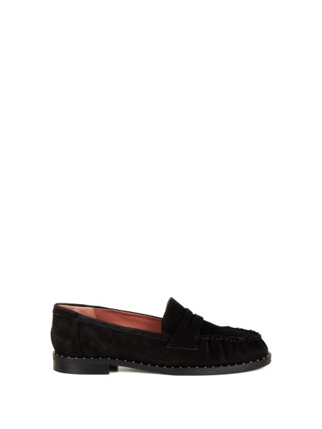 Women's Black Moccasin