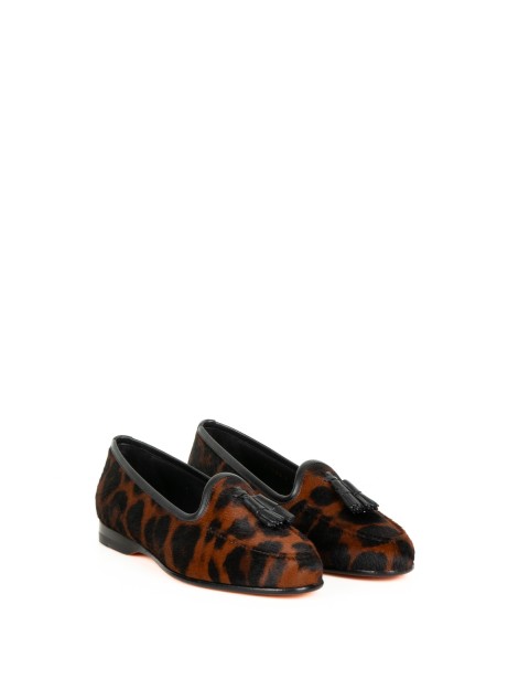 Women's Spotted Moccasin with Tassel 2