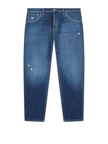 Jeans uomo in denim blu