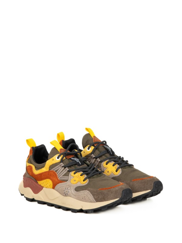 Sneaker Yamano 3 giallo multicolore uomo