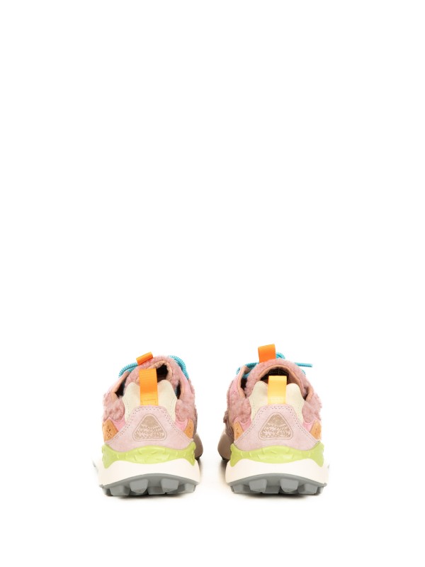 Sneaker Yamano 3 arancio rosa donna