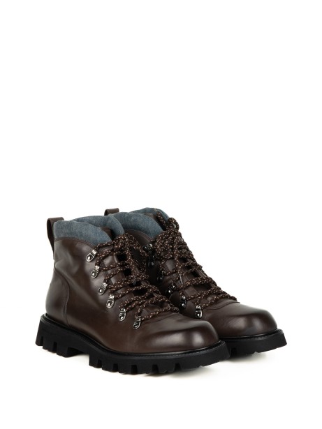 Pedula ebano uomo in pelle