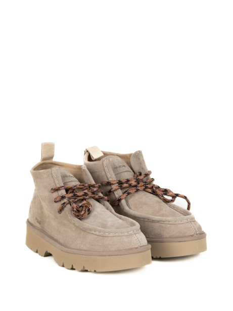 Polacco beige in suede 2