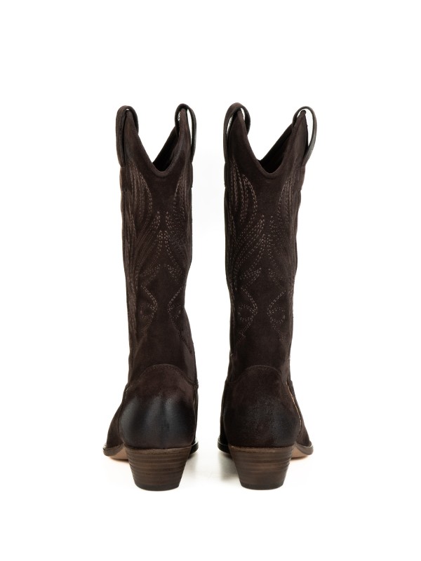Women's Coffee Texan Boot