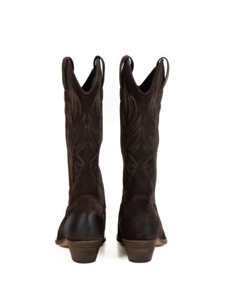 Women's Coffee Texan Boot