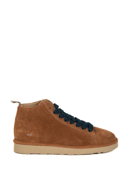 P001 men's cognac suede boot